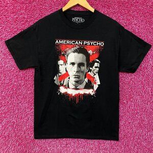 American Psycho Trio Horror Movie T-Shirt Size Large